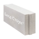 Блок газобетонный Build Stone ГБп-150 (с паз / гребнем) D500